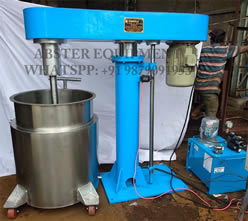 Hydraulic high speed disperser